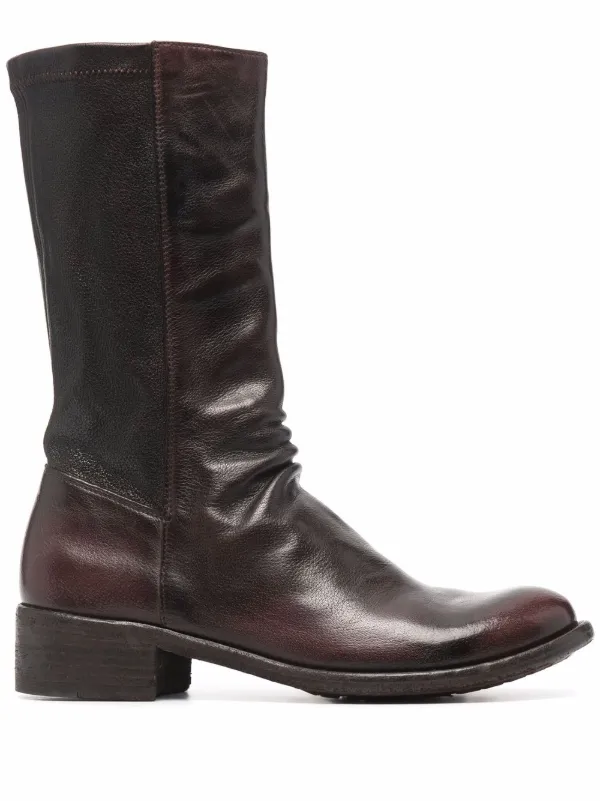 ruched cowboy boots