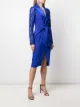 Tadashi Shoji vestido estilo blazer de encaje floral