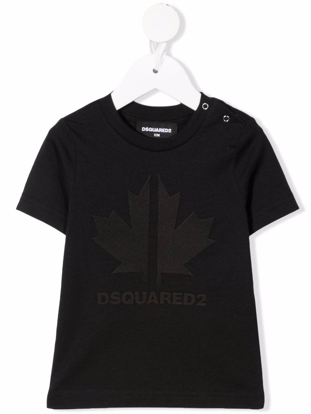 

Dsquared2 Kids playera con logo estampado - Negro