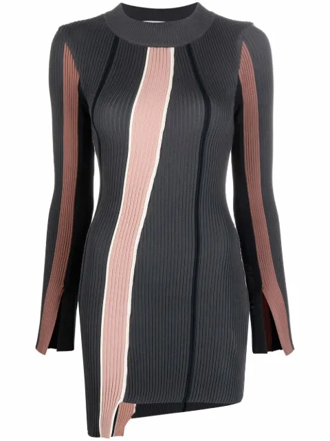 AMBUSH ribbed striped jumper