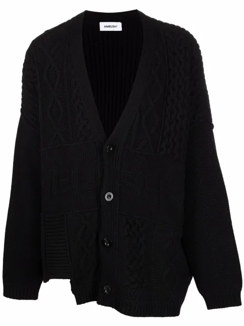 Cardigan à design patchwork - AMBUSH - Modalova