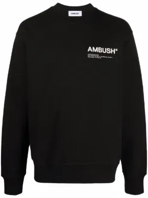 ○新品 AMBUSH アンブッシュ クルーネック スウェット トレーナー 2-