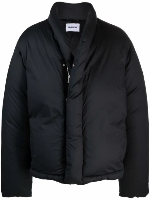 AMBUSH stand-up collar padded down jacket