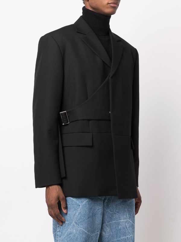 Shop AMBUSH belted wrap blazer with Express Delivery - ParallaxShops