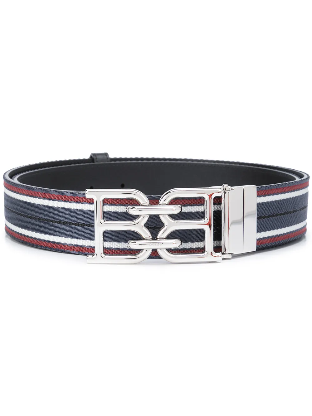 navy blue bally belt