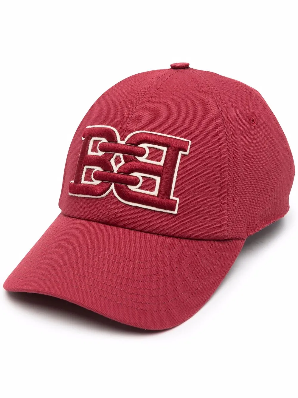 

Bally gorra con monograma bordado - Rojo
