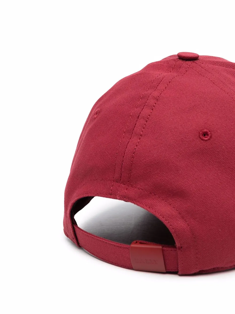 Bally Pet met geborduurd monogram - Rood