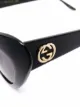 Gucci Eyewear Óculos de sol gatinho Interlocking G