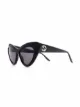 Imagem 2 de Gucci Eyewear Óculos de sol gatinho Interlocking G