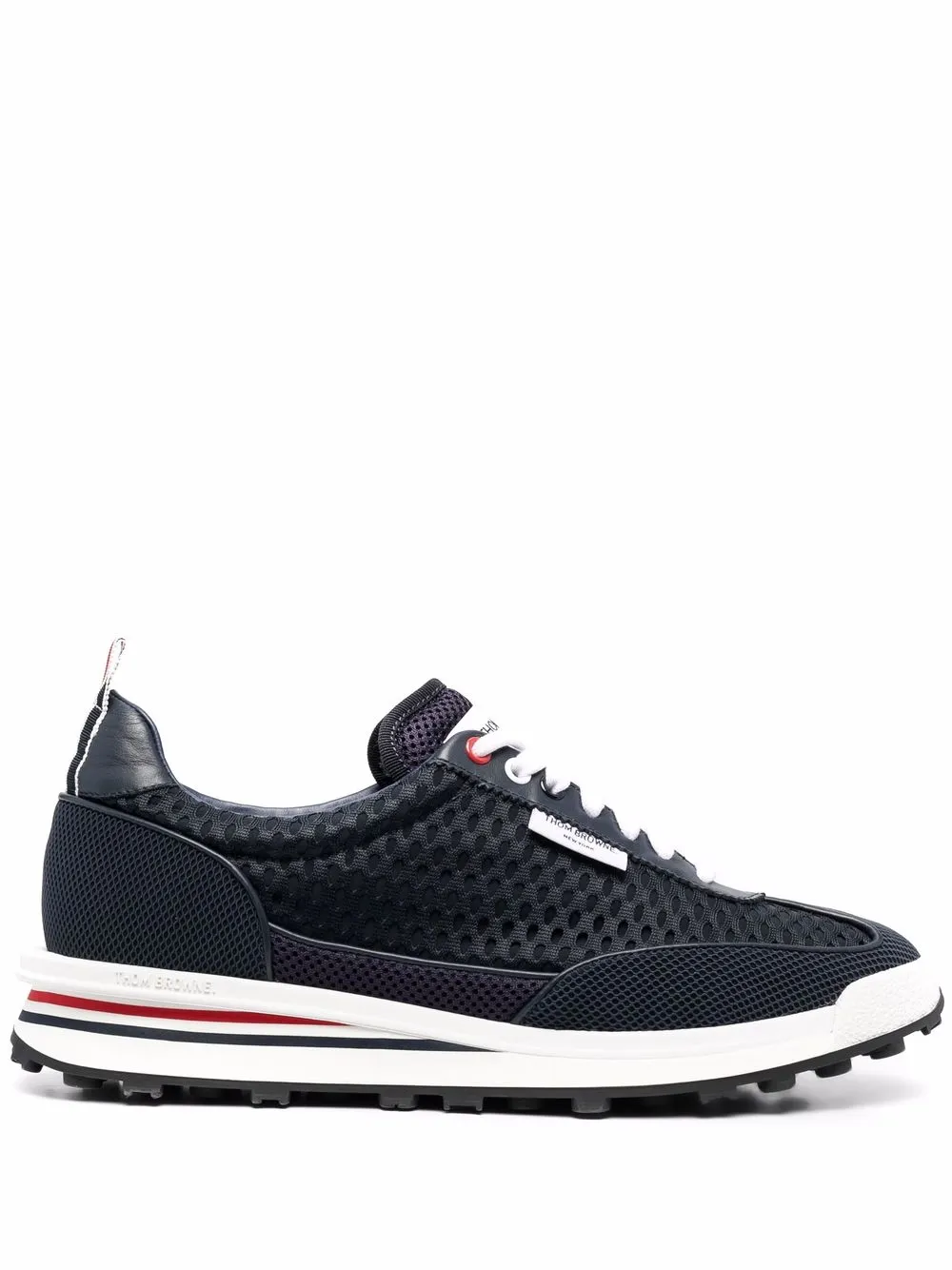 

Thom Browne tenis bajos Tech Runner - Azul