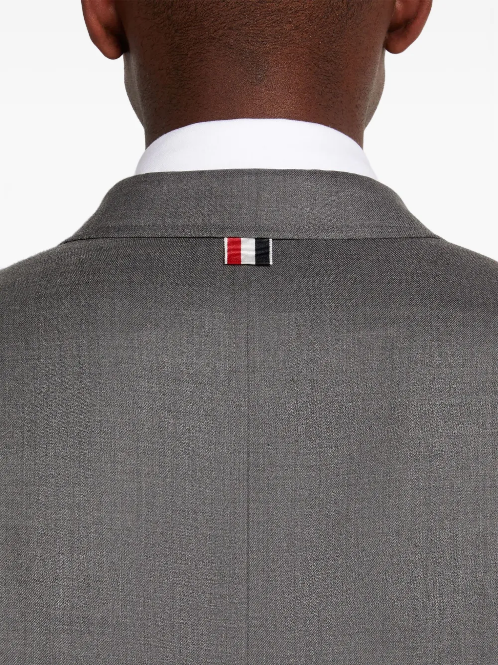 Thom Browne Wollen jack Grijs