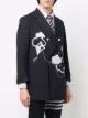 Thom Browne Sky Icons broderie Anglaise blazer