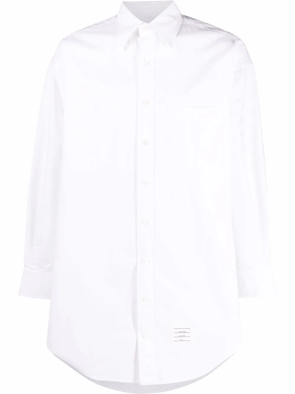 

Thom Browne camisa oversize con motivo 4-Bar - Blanco