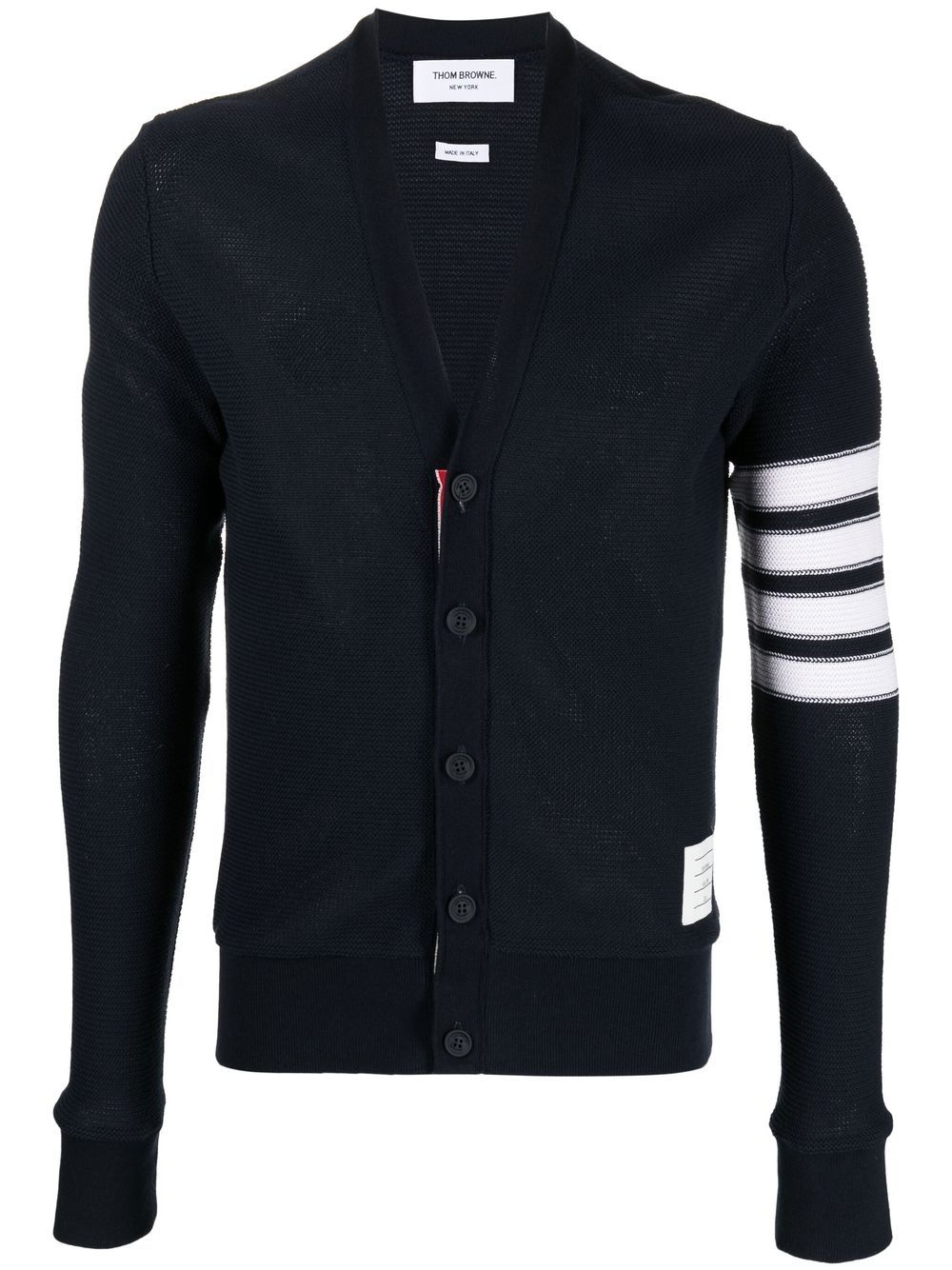 Thom Browne 4-Bar stripe cardigan - Blue