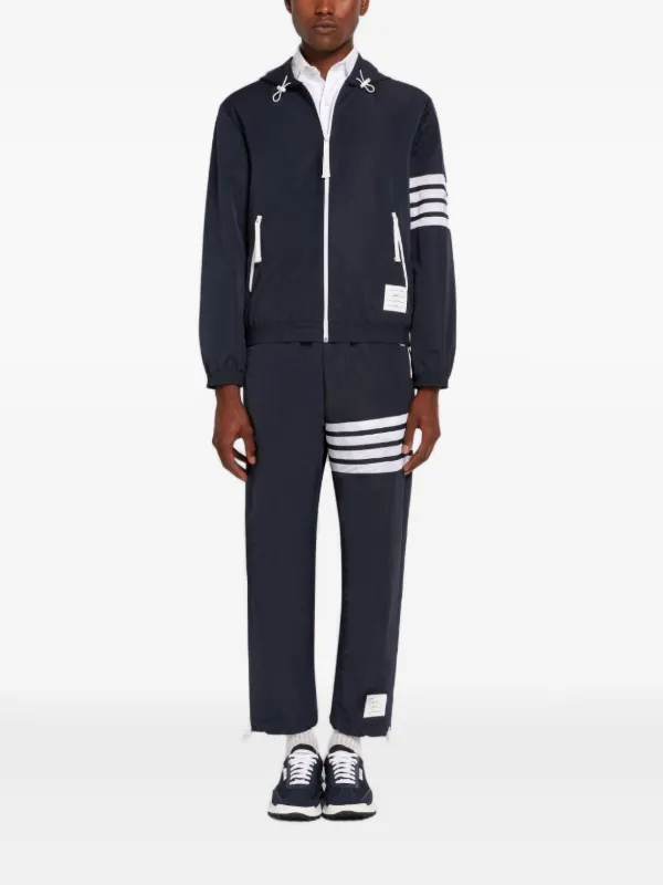 【送料&関税込】Thom Browne Pants In Blue Polyester Thom Browne Pants In Blue Polyester | italist