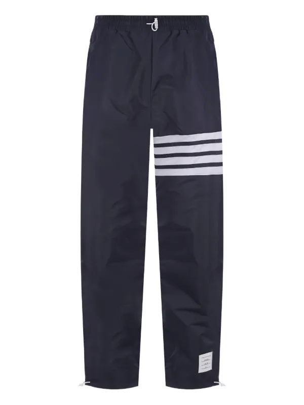 【送料&関税込】Thom Browne Pants In Blue Polyester Thom Browne Pants In Blue Polyester | italist