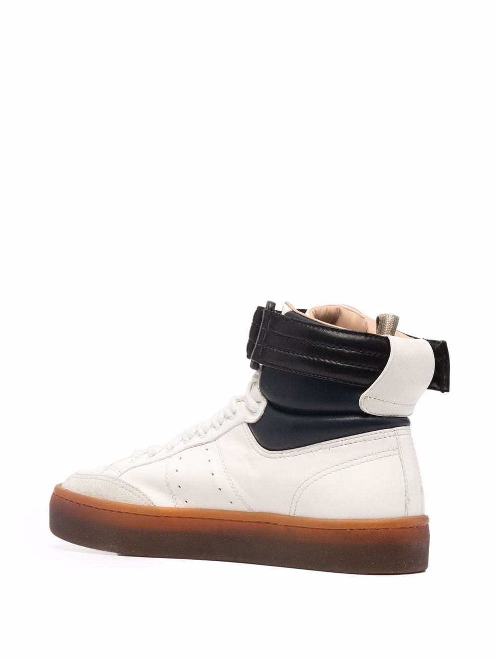 Shop Officine Creative Knight 102 High Top Sneakers In White