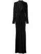 Imagem 1 de Tadashi Shoji Vestido com lapela e detalhe drapeado