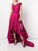 Image 2 of Tadashi Shoji floral-embroidered sleeveless dress