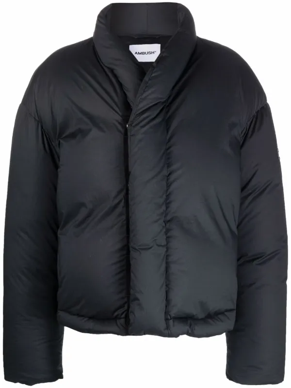 padded jacket with collar