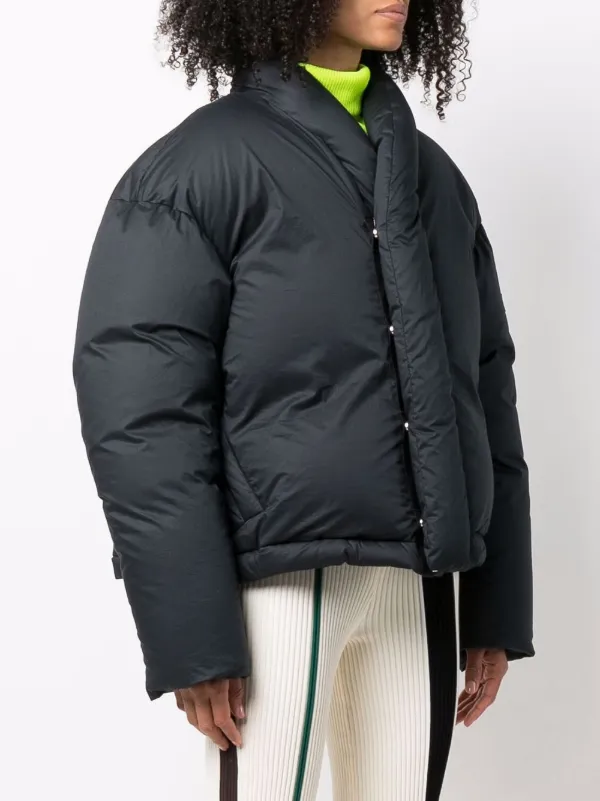 kimono puffer jacket