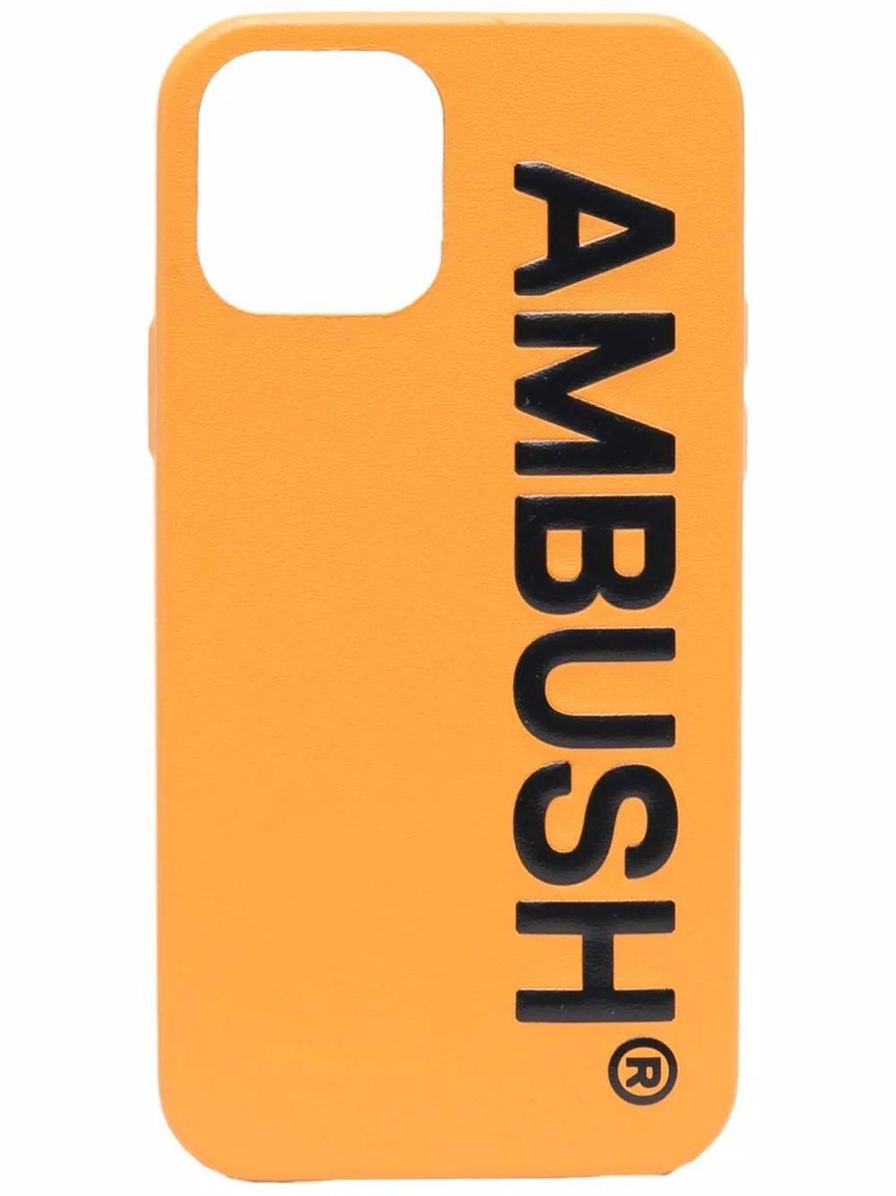 

AMBUSH funda con logo para iPhone 12 Pro - Amarillo