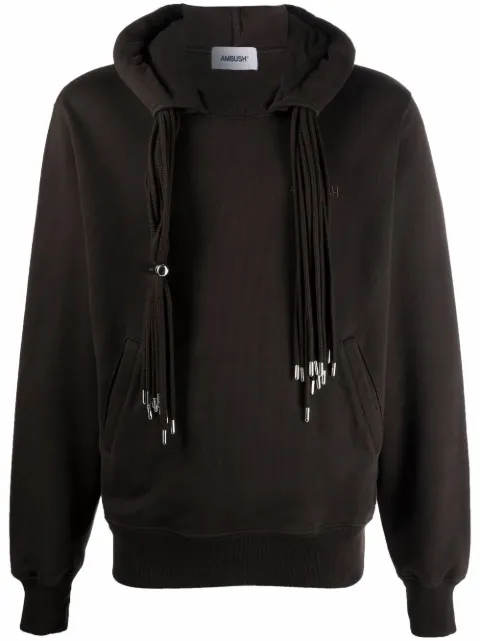 AMBUSH hoodie con cordón