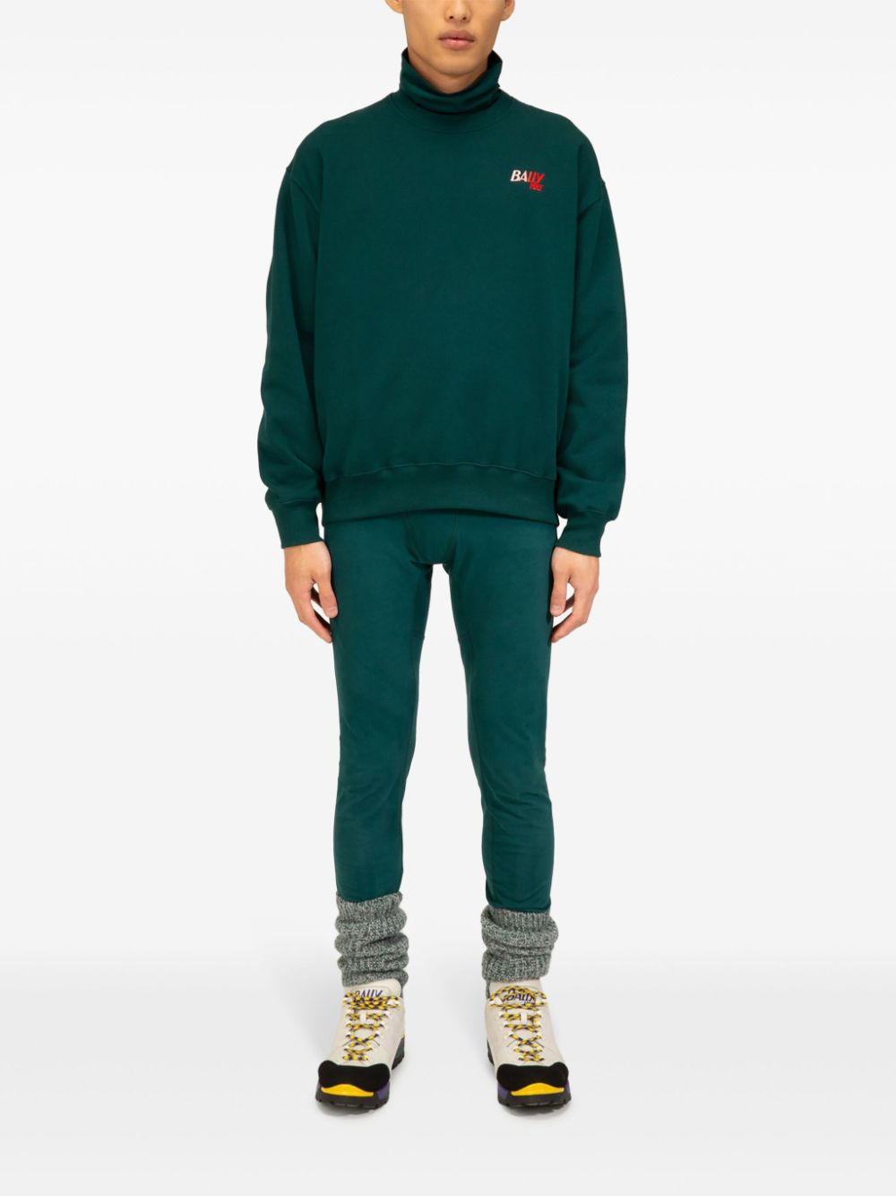 Bally cotton track pants - Groen