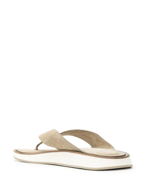 Rag & Bone Parker Suede Thong Sandals - Farfetch