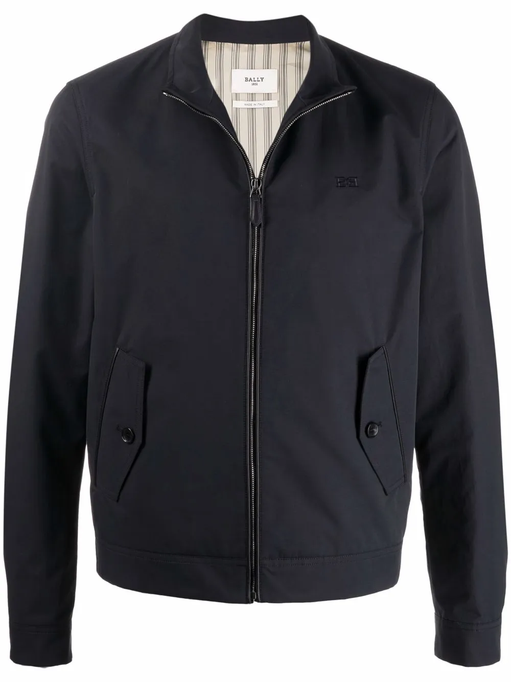 zip-up rain jacket