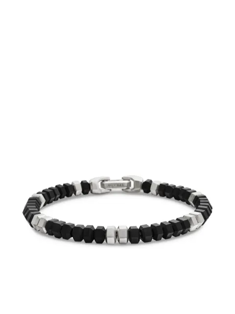 David Yurman sterling silver Hex Bead bracelet (6mm)