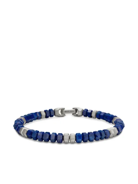 David Yurman pulsera Hex Bead en plata de ley de 6mm