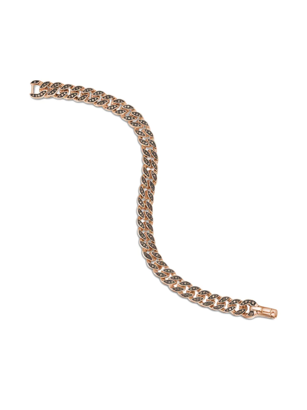 David Yurman 18K玫瑰金锁链手链（8毫米） | 粉色 | Image 1
