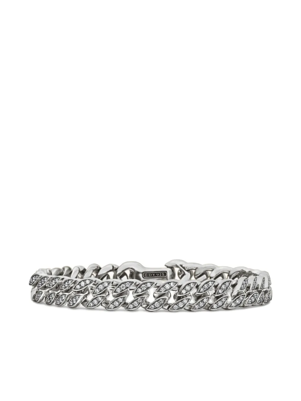 David Yurman серебряный браслет Curb Chain (8 мм) | серебристый | Image 1