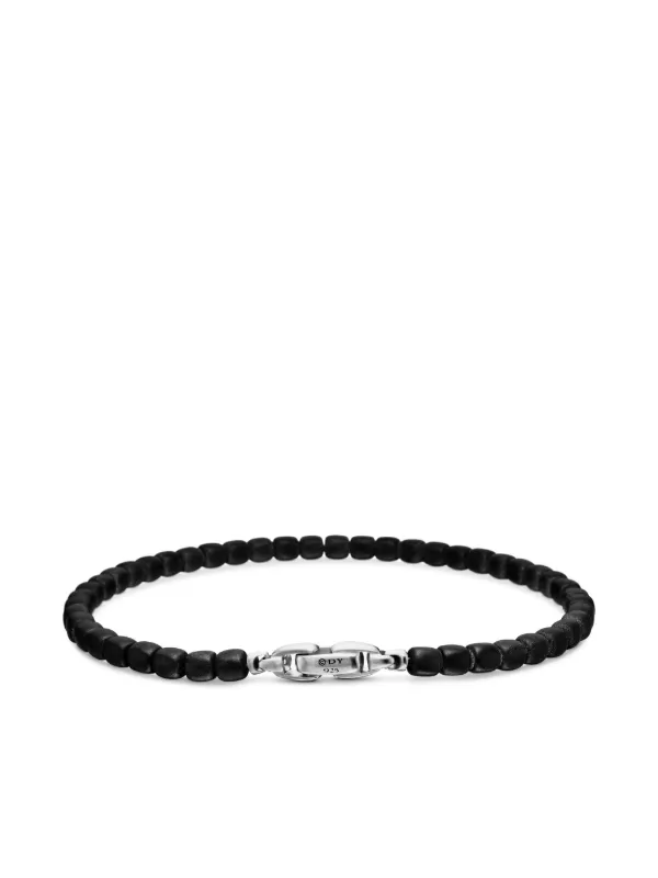 送料関税込★David Yurman★スピリチュアルビーズ オニキス David Yurman Men's Virgo Pendant in Silver & Gold