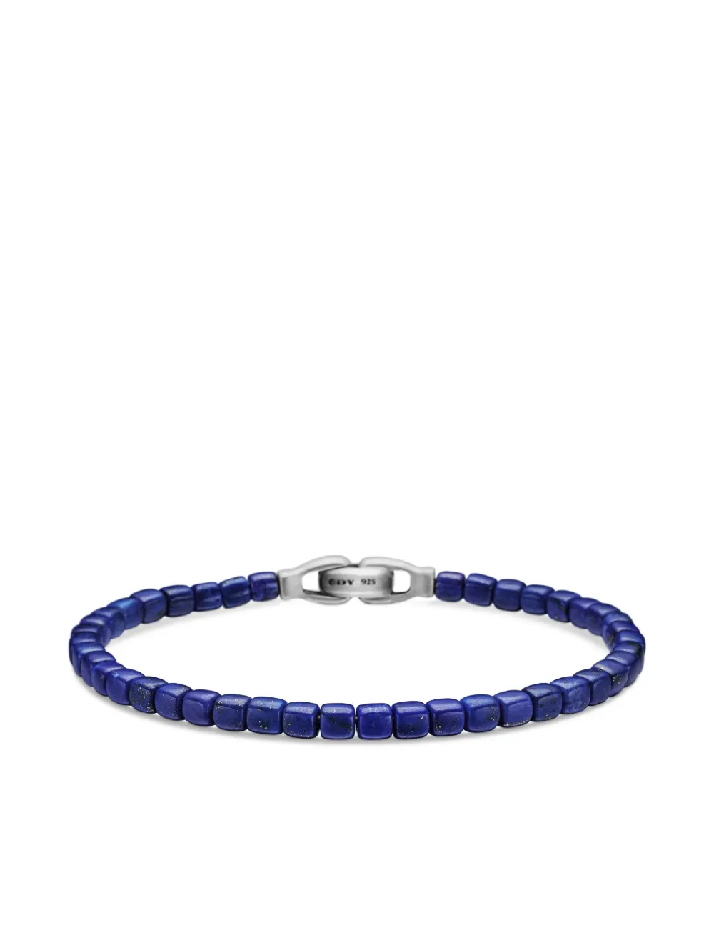 David Yurman sterling silver Spiritual Beads Cushion bracelet (4mm) | Silver | Image 1
