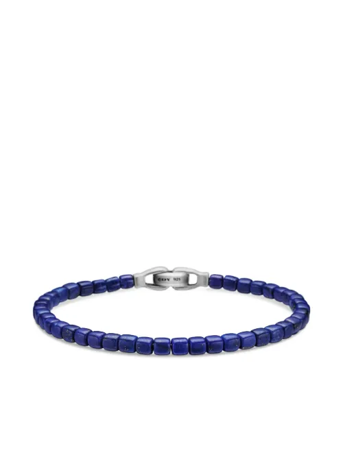Bracelet Spiritual Beads Cushion en sterling (4 mm) - David Yurman - Modalova