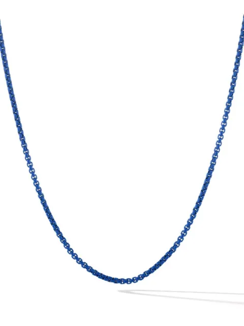 David Yurman sterling silver Box Chain necklace (2.7mm)