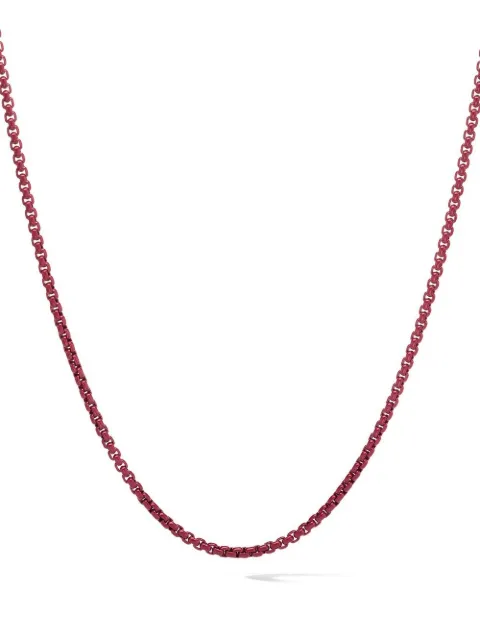 David Yurman Box Chain Halskette aus Sterlingsilber 2,7mm