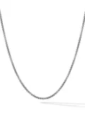 David Yurman sterling silver Box Chain necklace (2.7mm)