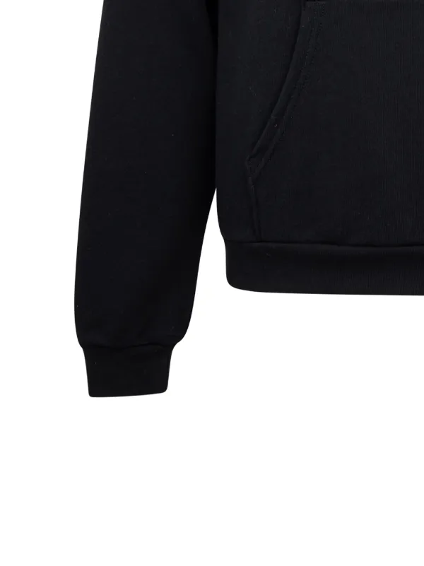 John Elliott Beach Drawstring Hoodie | Black | FARFETCH JO