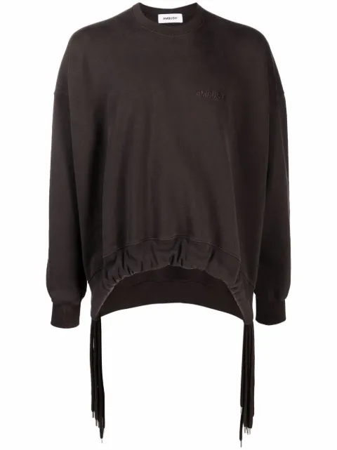 AMBUSH multi-cord crew-neck sweatshirt