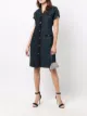 Image 2 of Salvatore Ferragamo jacquard V-neck dress