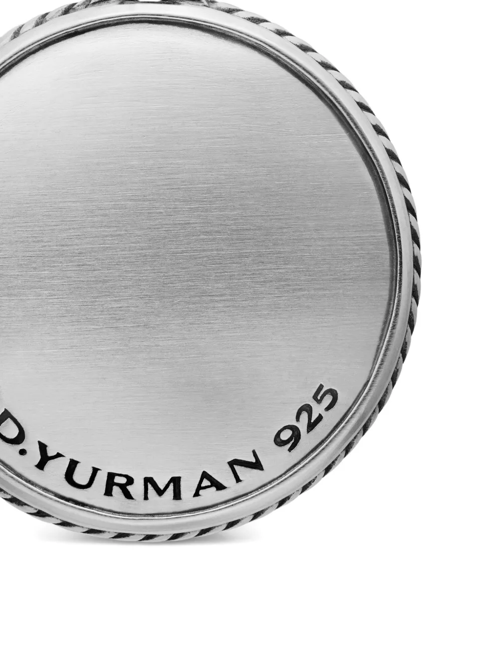 Sterling Silver Maritime Compass Diamond Amulet (26.8mm)