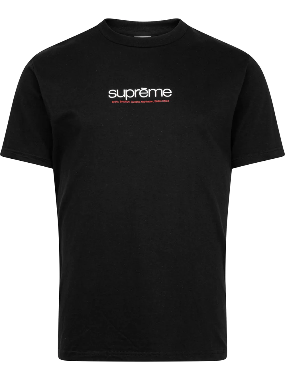 

Supreme playera Five Boroughs - Negro