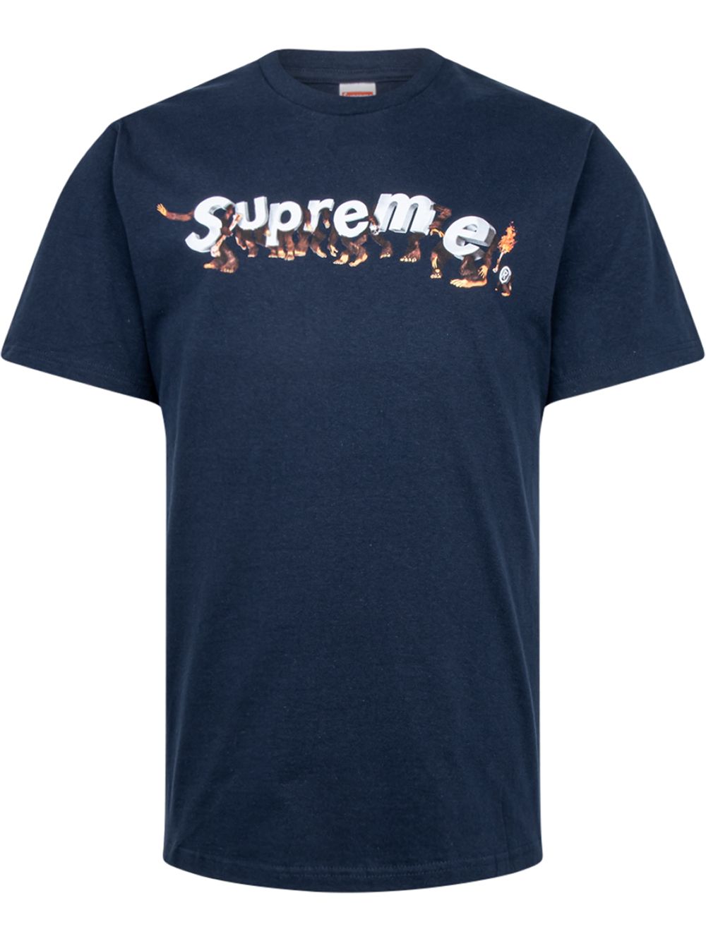 фото Supreme футболка apes из коллекции ss21