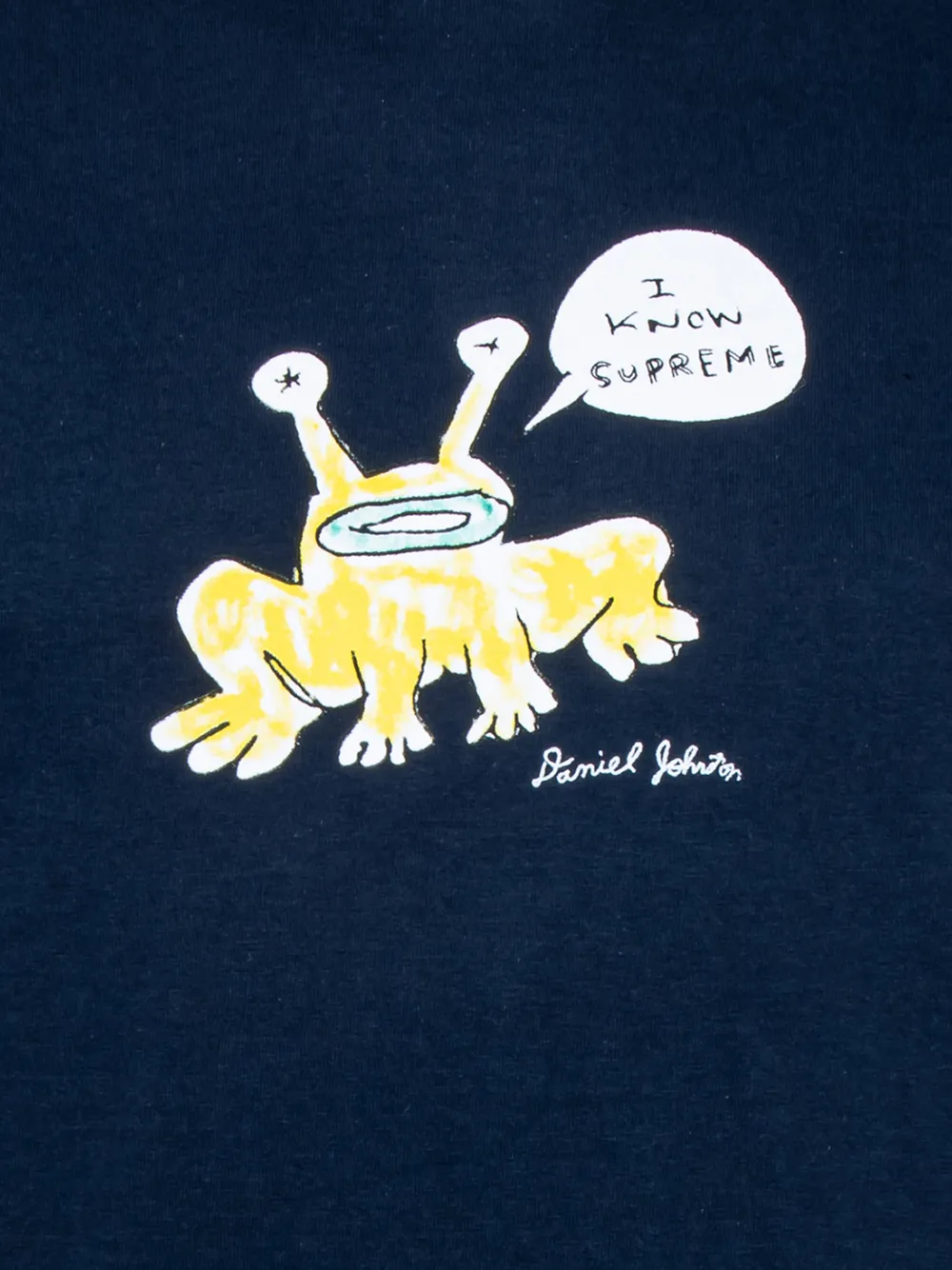 фото Supreme футболка frog из коллекции ss20 daniel johnston