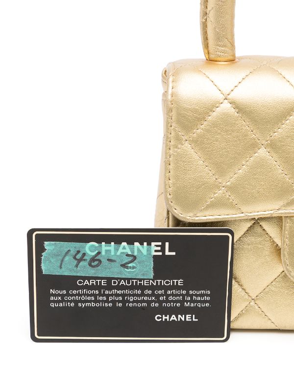 Chanel Pre-owned 1992 Micro Classic Flap Bag