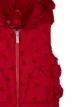 Lapin House heart-logo print hooded gilet
