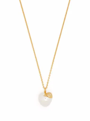Maison Margiela 11 Ring Pendant Necklace | Gold | FARFETCH JO